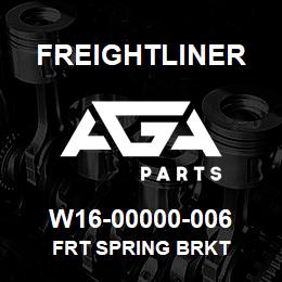 W16-00000-006 Freightliner FRT SPRING BRKT | AGA Parts