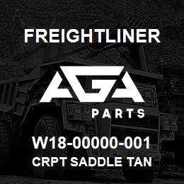 W18-00000-001 Freightliner CRPT SADDLE TAN | AGA Parts