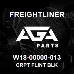 W18-00000-013 Freightliner CRPT FLINT BLK | AGA Parts