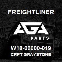 W18-00000-019 Freightliner CRPT GRAYSTONE | AGA Parts