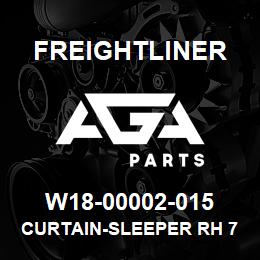 W18-00002-015 Freightliner CURTAIN-SLEEPER RH 7 | AGA Parts