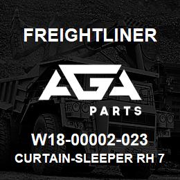 W18-00002-023 Freightliner CURTAIN-SLEEPER RH 7 | AGA Parts