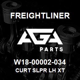 W18-00002-034 Freightliner CURT SLPR LH XT | AGA Parts