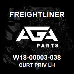 W18-00003-038 Freightliner CURT PRIV LH | AGA Parts