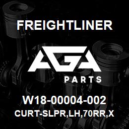 W18-00004-002 Freightliner CURT-SLPR,LH,70RR,X | AGA Parts