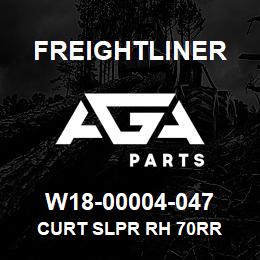 W18-00004-047 Freightliner CURT SLPR RH 70RR | AGA Parts