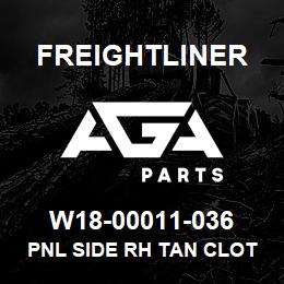 W18-00011-036 Freightliner PNL SIDE RH TAN CLOT | AGA Parts