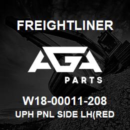 W18-00011-208 Freightliner UPH PNL SIDE LH(RED | AGA Parts