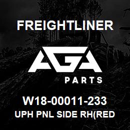 W18-00011-233 Freightliner UPH PNL SIDE RH(RED | AGA Parts