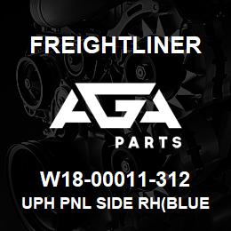 W18-00011-312 Freightliner UPH PNL SIDE RH(BLUE | AGA Parts