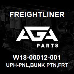 W18-00012-001 Freightliner UPH-PNL,BUNK PTN,FRT | AGA Parts