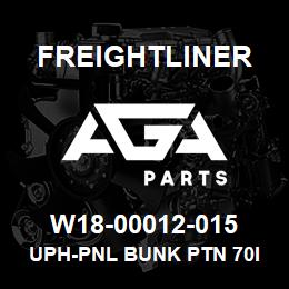 W18-00012-015 Freightliner UPH-PNL BUNK PTN 70I | AGA Parts