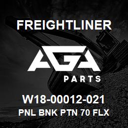 W18-00012-021 Freightliner PNL BNK PTN 70 FLX | AGA Parts