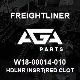 W18-00014-010 Freightliner HDLNR INSRT(RED CLOT | AGA Parts