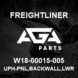 W18-00015-005 Freightliner UPH-PNL,BACKWALL,LWR | AGA Parts