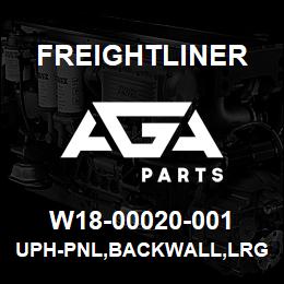 W18-00020-001 Freightliner UPH-PNL,BACKWALL,LRG | AGA Parts