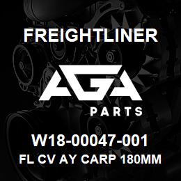 W18-00047-001 Freightliner FL CV AY CARP 180MM | AGA Parts