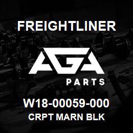 W18-00059-000 Freightliner CRPT MARN BLK | AGA Parts