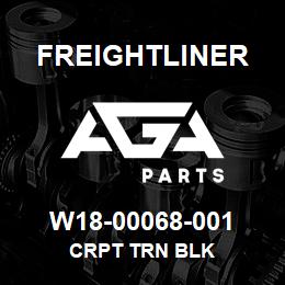 W18-00068-001 Freightliner CRPT TRN BLK | AGA Parts