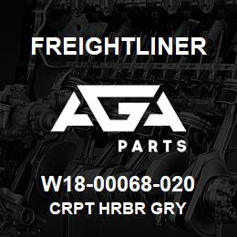 W18-00068-020 Freightliner CRPT HRBR GRY | AGA Parts