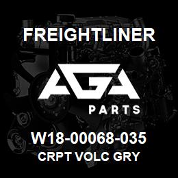 W18-00068-035 Freightliner CRPT VOLC GRY | AGA Parts