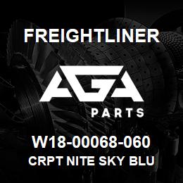 W18-00068-060 Freightliner CRPT NITE SKY BLU | AGA Parts