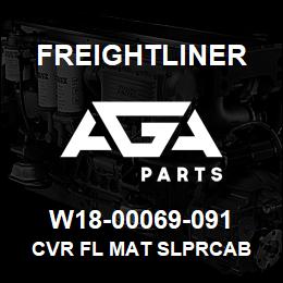 W18-00069-091 Freightliner CVR FL MAT SLPRCAB | AGA Parts