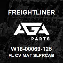 W18-00069-125 Freightliner FL CV MAT SLPRCAB | AGA Parts