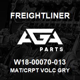 W18-00070-013 Freightliner MAT/CRPT VOLC GRY | AGA Parts