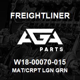 W18-00070-015 Freightliner MAT/CRPT LGN GRN | AGA Parts