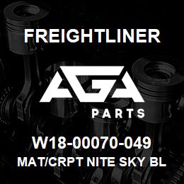 W18-00070-049 Freightliner MAT/CRPT NITE SKY BL | AGA Parts