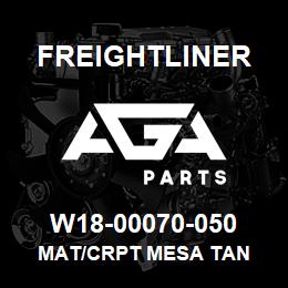 W18-00070-050 Freightliner MAT/CRPT MESA TAN | AGA Parts