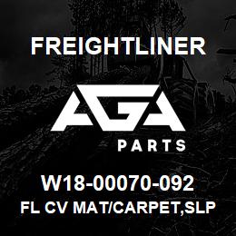 W18-00070-092 Freightliner FL CV MAT/CARPET,SLP | AGA Parts