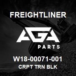 W18-00071-001 Freightliner CRPT TRN BLK | AGA Parts