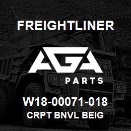 W18-00071-018 Freightliner CRPT BNVL BEIG | AGA Parts