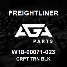 W18-00071-023 Freightliner CRPT TRN BLK | AGA Parts