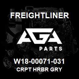 W18-00071-031 Freightliner CRPT HRBR GRY | AGA Parts