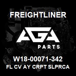 W18-00071-342 Freightliner FL CV AY CRPT SLPRCA | AGA Parts