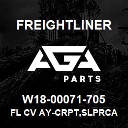 W18-00071-705 Freightliner FL CV AY-CRPT,SLPRCAB | AGA Parts