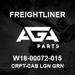 W18-00072-015 Freightliner CRPT-CAB LGN GRN | AGA Parts