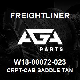 W18-00072-023 Freightliner CRPT-CAB SADDLE TAN | AGA Parts