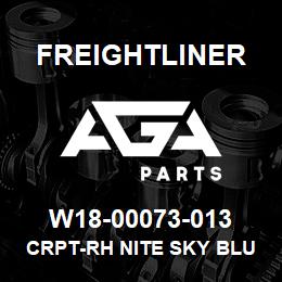 W18-00073-013 Freightliner CRPT-RH NITE SKY BLU | AGA Parts