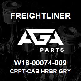 W18-00074-009 Freightliner CRPT-CAB HRBR GRY | AGA Parts