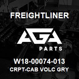 W18-00074-013 Freightliner CRPT-CAB VOLC GRY | AGA Parts