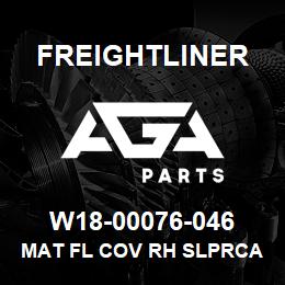 W18-00076-046 Freightliner MAT FL COV RH SLPRCAB RHD FLH | AGA Parts