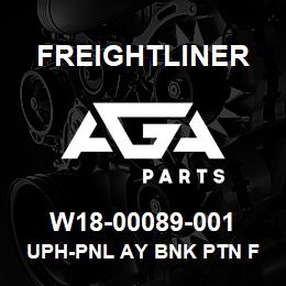 W18-00089-001 Freightliner UPH-PNL AY BNK PTN F | AGA Parts