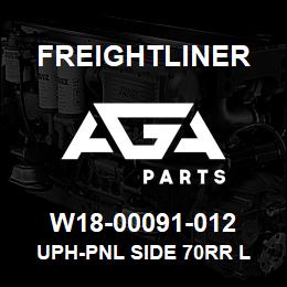 W18-00091-012 Freightliner UPH-PNL SIDE 70RR L | AGA Parts