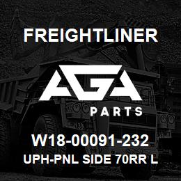 W18-00091-232 Freightliner UPH-PNL SIDE 70RR L | AGA Parts