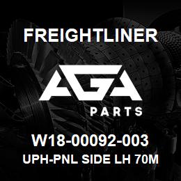 W18-00092-003 Freightliner UPH-PNL SIDE LH 70M | AGA Parts