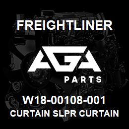 W18-00108-001 Freightliner CURTAIN SLPR CURTAIN | AGA Parts